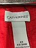 Catherines 100% Polyester Red Cardigan Size 2X - photo 7