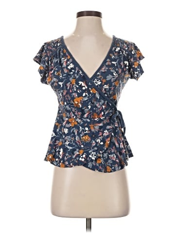 Lucky Brand Short Sleeve Blouse (view 1)