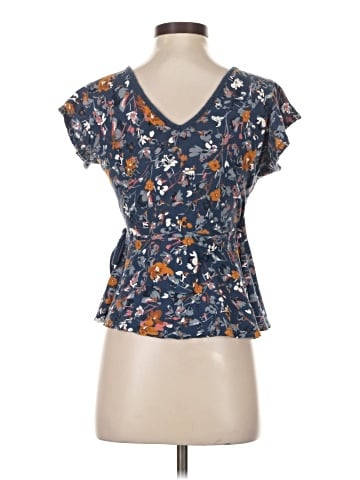 Lucky Brand Short Sleeve Blouse (view 2)