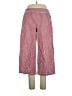 Max Studio Stripes Red Linen Pants Size XL - photo 1