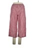 Max Studio Stripes Red Linen Pants Size XL - photo 2