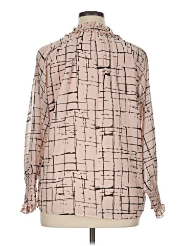 Calvin Klein Long Sleeve Blouse (view 2)