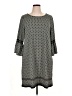Max Studio Houndstooth Gray Casual Dress Size XL - photo 1