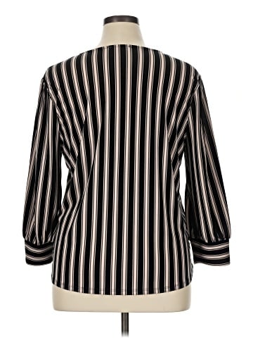 Adrianna Papell 3/4 Sleeve Blouse (view 2)