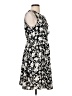 Tash + Sophie 100% Polyester Print Black Cocktail Dress Size S - photo 4