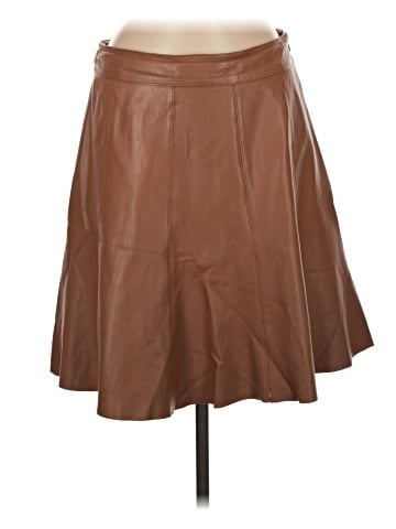 White House Black Market Leather Skirt (view 1)