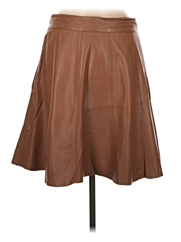 White House Black Market Leather Skirt (view 2)