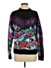 Emilio Pucci 100% Cotton Print Purple Pullover Sweater Size S - photo 1