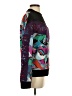 Emilio Pucci 100% Cotton Print Purple Pullover Sweater Size S - photo 4