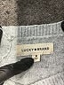 Lucky Brand Chevron-herringbone Gray Pullover Sweater Size M - photo 7