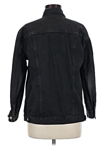 Madewell The Oversized Jean Jacket in Lunar Wash (view 2)