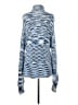STAUD 100% Polyester Tie-dye Blue Pullover Sweater Size S - photo 2