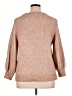 Ann Taylor LOFT Tweed Tan Pullover Sweater Size 14 - photo 2