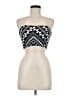 Decree Ivory Black Tube Top Size M - photo 1