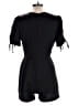 JOA 100% Polyester Solid Black Romper Size L - photo 2
