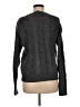 White House Black Market Metallic Gray Pullover Sweater Size M - photo 2