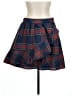 Vineyard Vines 100% Polyester Plaid Blue Casual Skirt Size 10 - photo 1