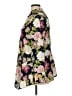 Cato 100% Polyester Floral Green Long Sleeve Blouse Size XL - photo 5