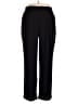 Calvin Klein 100% Polyester Solid Black Casual Pants Size XL - photo 1