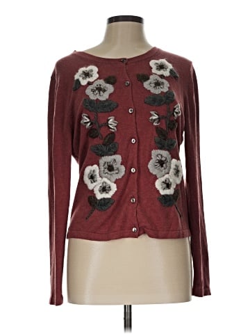 Garnet Hill Silk Cardigan (view 1)