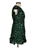 Zara Basic Hearts Green Cocktail Dress Size S - photo 4