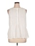 Charming Charlie 100% Polyester White Sleeveless Blouse Size XL - photo 1