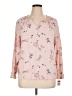 Angels 100% Rayon Pink 3/4 Sleeve Blouse Size XL - photo 1
