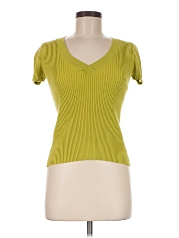 August Silk Short Sleeve Turtleneck (view 1)