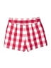Draper James 100% Cotton Checkered-gingham Red Shorts Size 2 - photo 2