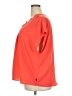 Banana Republic 100% Polyester Orange Short Sleeve Blouse Size XXL - photo 5