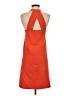 Theory Solid Orange Casual Dress Size S - photo 2