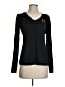 Under Armour 100% Polyester Black Long Sleeve T-Shirt Size S - photo 1