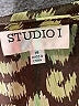 Studio I 100% Polyester Brown Green Kimono Size 14 - photo 7