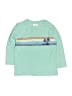 Hanna Andersson Teal Long Sleeve T-Shirt Size 3 - photo 1