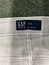 Gap White Denim Shorts Size 14 - photo 3