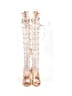 NO Doubt Ivory Pink Boots Size 7 - photo 2