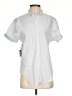 Community 100% Cotton White Short Sleeve Button-Down Shirt Size XXS - photo 1