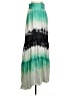 A.L.C. 100% Silk Tie-dye Green Silk Skirt Size 4 - photo 1