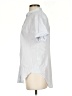 Community 100% Cotton White Short Sleeve Button-Down Shirt Size XXS - photo 5