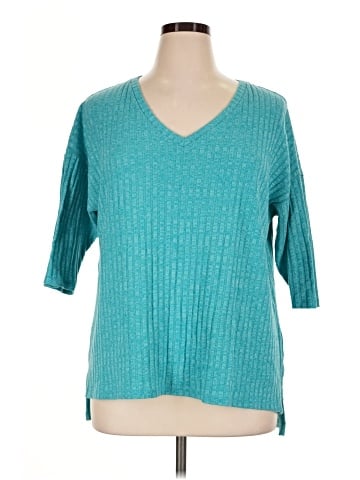 Faded Glory 3/4 Sleeve Top (view 1)
