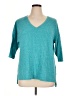 Faded Glory Teal 3/4 Sleeve Top Size 1X - photo 1