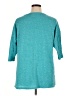 Faded Glory Teal 3/4 Sleeve Top Size 1X - photo 2