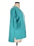 Faded Glory Teal 3/4 Sleeve Top Size 1X - photo 4