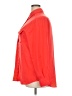Madison 100% Polyester Solid Red Long Sleeve Blouse Size 2X - photo 5