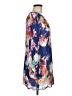 Lavender Brown 100% Polyester Blue Casual Dress Size M - photo 4