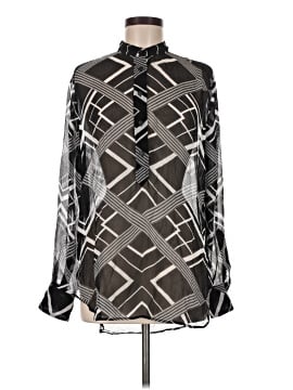 Rag & Bone Long Sleeve Silk Top (view 1)