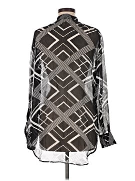 Rag & Bone Long Sleeve Silk Top (view 2)