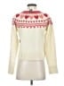 Kiel James Patrick Hearts Ivory Pullover Sweater Size XS - photo 2