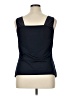 Christopher & Banks Blue Sleeveless Blouse Size XL - photo 2