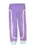 Marvel 100% Cotton Color Block Purple Track Pants Size 4 - photo 1